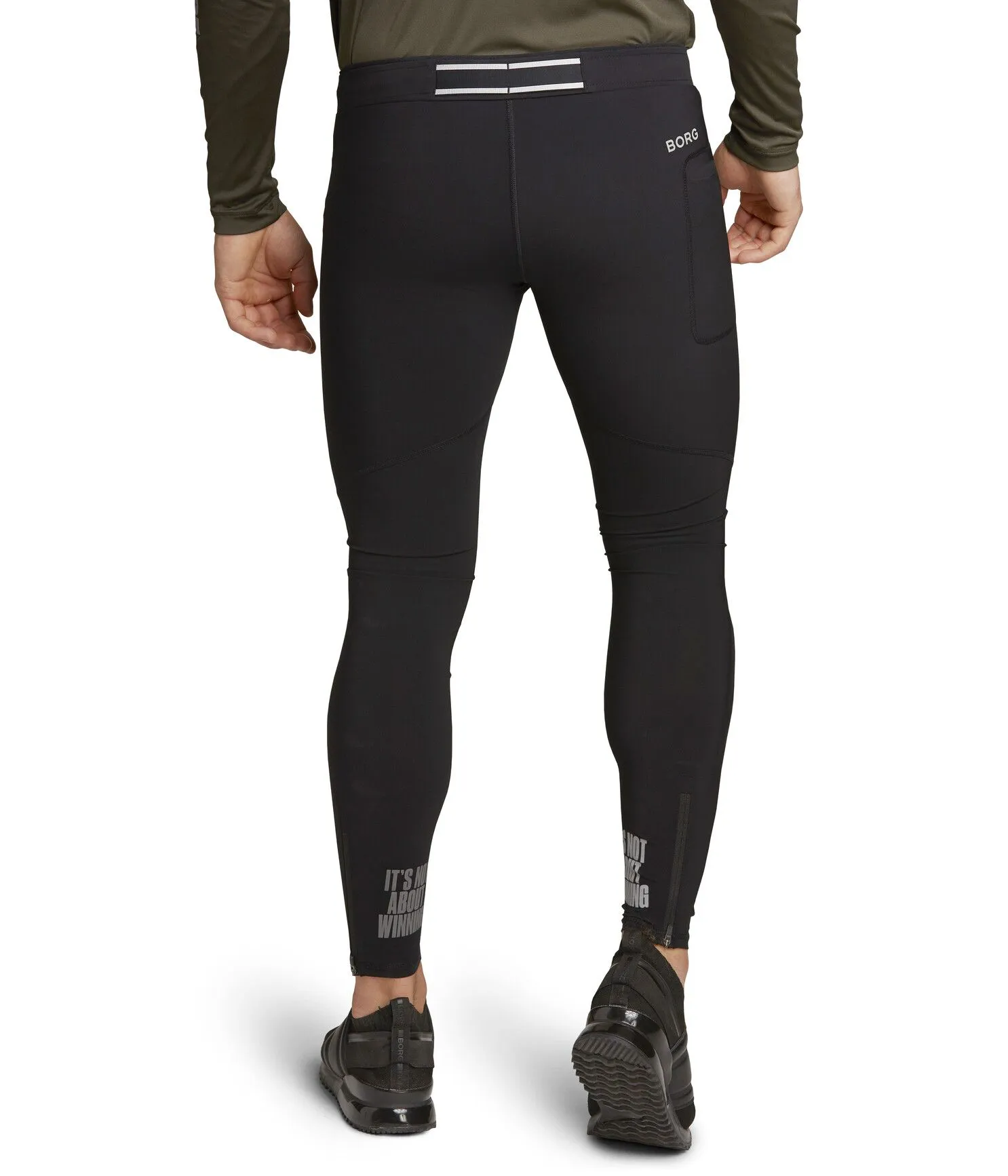 Björn Borg Tights M Night - black beauty